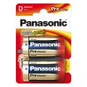 Panasonic Jednorazowa alkaliczna baterie D, 2-pack