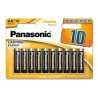 Panasonic Jednorazowa alkaliczna baterie AA, 10-pack