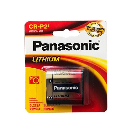 Panasonic Jednorazowa litowa baterie CR-P2, 1-pack