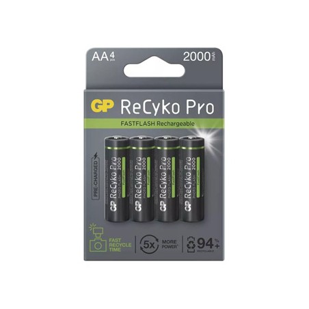 GP Akumulatorki Ni-MH baterie AA, 4-pack