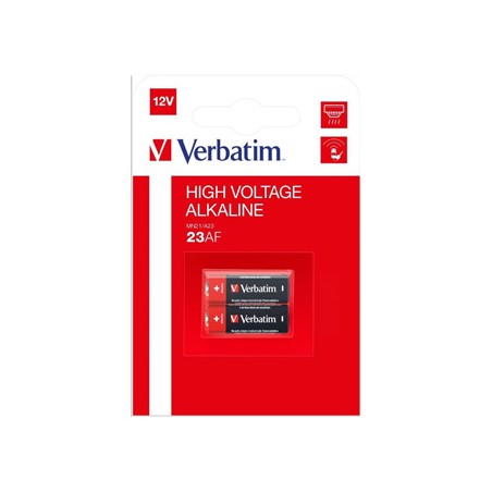 Verbatim Jednorazowa alkaliczna baterie A23, 2-pack