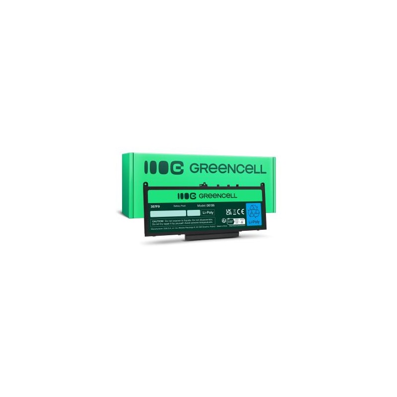 Green Cell bateria J60J5 do Dell Latitude E7270 E7470