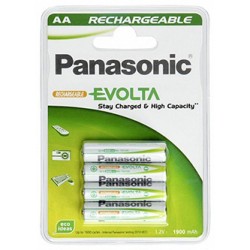 Akumulatorki, AA (HR6), 1900 mAh, Panasonic, 4-pack