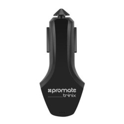 Ładowarka samochodowa Promate 45W, 3 porty, USB-C, USB-A, EOL