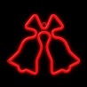 Neon LED CHRISTMAS BELLS red FLNE17 Forever Light