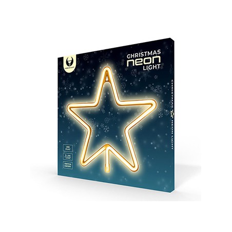 Neon LED CHRISTMAS PENTASTAR warm white FLNE22 Forever Light