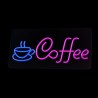 Neon PLEXI LED COFFEE pink blue NNE11 Neolia