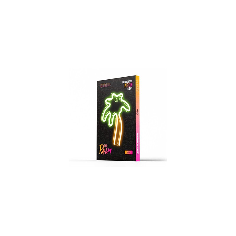 Neon LED Light PALM green orange NNE04 Neolia