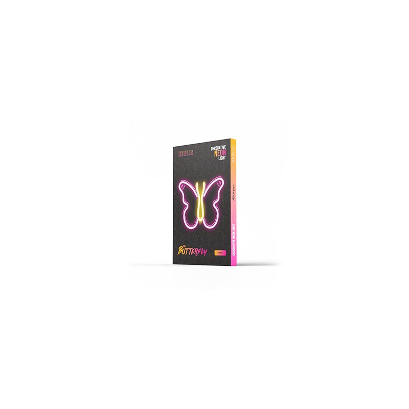 Neon LED Light BUTTERFLY pink NNE03 Neolia