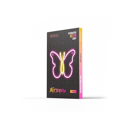 Neon LED Light BUTTERFLY pink NNE03 Neolia