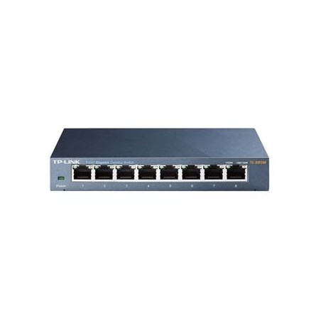 TP-LINK switch TL-SG108 1000Mbps, auto MDI/MDIX