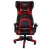 Dla gracza fotel E-blue COBRA, czerwona, Bluetooth