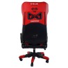 Dla gracza fotel E-blue COBRA, czerwona, Bluetooth