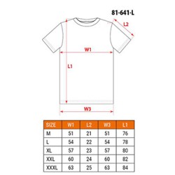 NEO TOOLS T-shirt z nadrukiem L