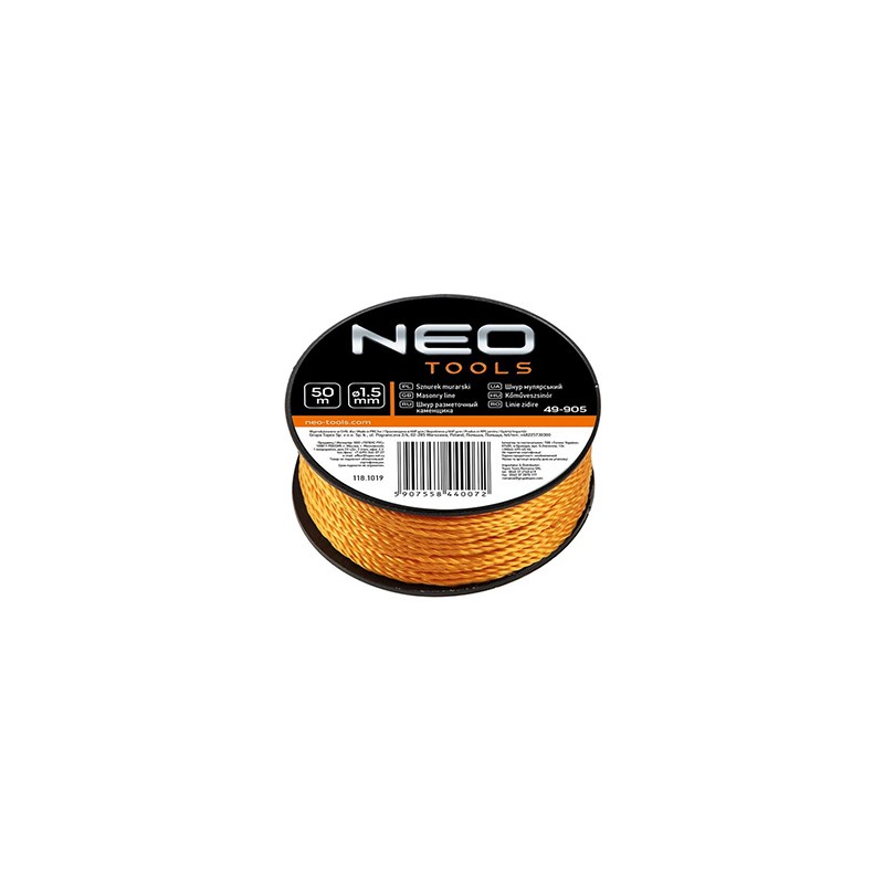 Sznurek murarski 50m 49-905, NEO TOOLS