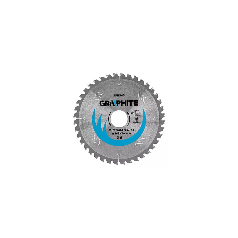 Tarcza do pilarki Graphite 55H545 HM, 165x30 mm