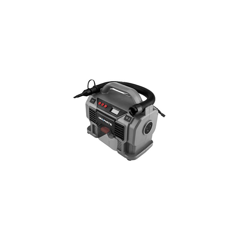 Graphite Kompresor akumulatorowy 1640g, 12V, max. 11 barů