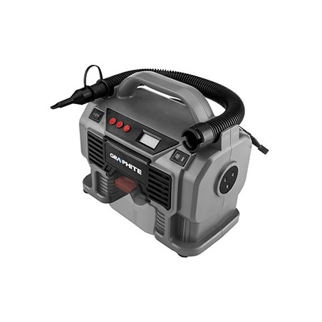 Graphite Kompresor akumulatorowy 1640g, 12V, max. 11 barů