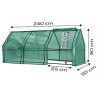 NEO TOOLS Szklarnia 15-912, 2.4 m