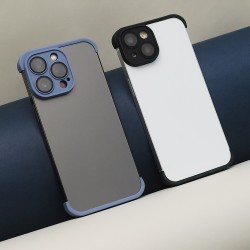 TPU mini bumpers z ochroną aparatu do iPhone 12 Pro Max 6,7&quot wiśniowy
