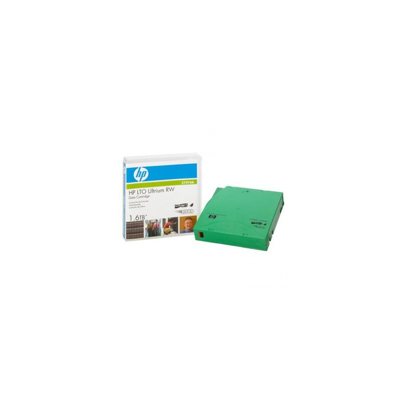 HP Ultrium LTO 4, 800/GB 1600 (1,6 TB)GB, zielona, C7974A, do archiwizacji danych