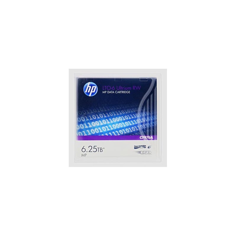 HP LTO-6 Ultrium, TB 6,25TB, C7976A, do archiwizacji danych