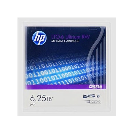 HP LTO-6 Ultrium, TB 6,25TB, C7976A, do archiwizacji danych