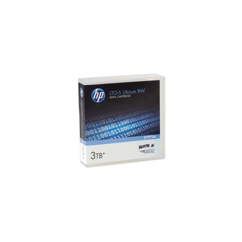 HP Ultrium RW LTO 5, 1100 (1,1 TB)/GB 3000 (3 TB)GB, labeled, jasnoniebieski, C7975AL, do archiwizacji danych