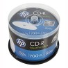HP CD-R, CRE00017WIP-3, 69312, 50 pack, 700MB, 52x, 80min., 12cm, printable, cake box, do archiwizacji danych