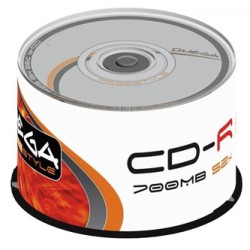 Omega Freestyle CD-R, OF50, 100, 700MB, 52x, 80min., 12cm, bez możliwości nadruku, cake box, Standard, do archiwizacji danych, E