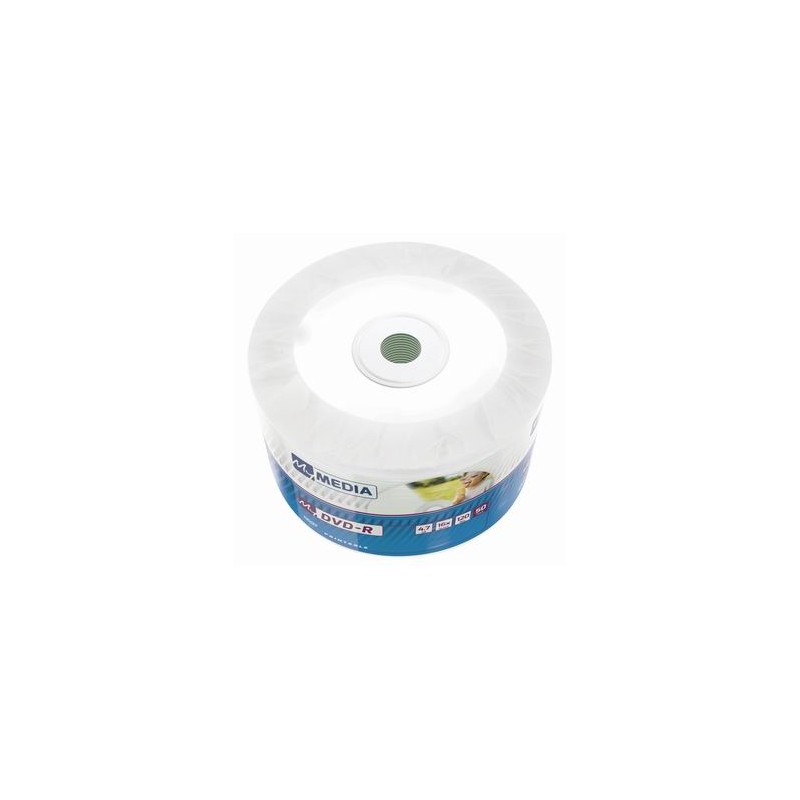MyMedia DVD-R, 69202, 4.7GB, 16x, wrap, 50-pack, printable, 12cm, do archiwizacji danych