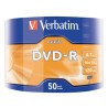 Verbatim DVD-R, Matt Silver, 43791, 4.7GB, 16x, wrap, 50-pack, bez możliwości nadruku, 12cm, do archiwizacji danych