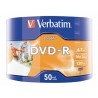 Verbatim DVD-R, Inkjet Printable, 43793, 4.7GB, 16x, wrap, 50-pack, printable, do archiwizacji danych