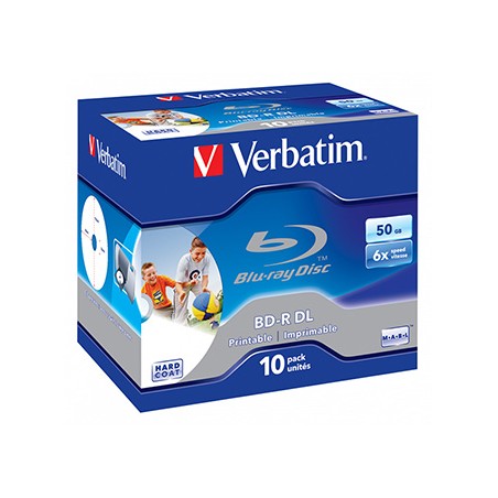 Verbatim BD-R DL, jewel case, 43736, 6x, 10szt.
