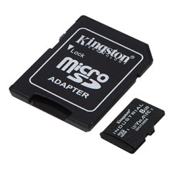 Kingston Karta pamięci Micro Secure Digital Card Industria, 8GB, micro SDHC, SDCIT2/8GB, UHS-I U3 (Class 10), V30, A1, pSLC kart