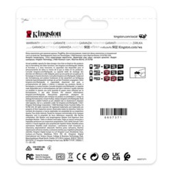Kingston Karta pamięci Micro Secure Digital Card Industria, 8GB, micro SDHC, SDCIT2/8GBSP, UHS-I U3 (Class 10), V30, A1, karta p