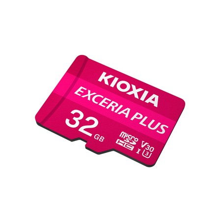 Kioxia Karta pamięci Exceria Plus (M303), 32GB, microSDHC, LMPL1M032GG2, UHS-I U3 (Class 10)