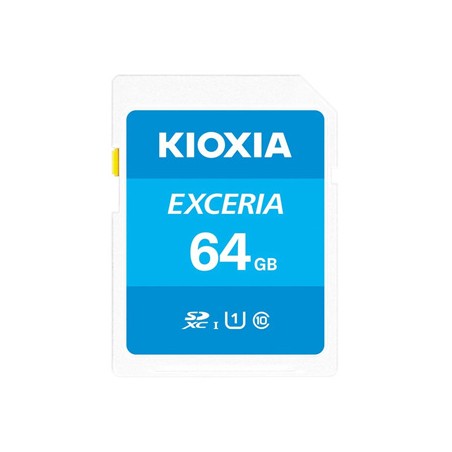Kioxia Karta pamięci Exceria (N203), 64GB, SDXC, LNEX1L064GG4, UHS-I U1 (Class 10)