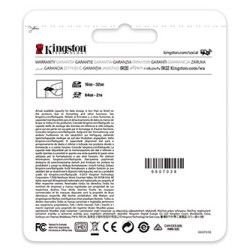 Kingston karta pamięci Canvas Go! Plus, 128GB, SDXC, SDG3/128GB, UHS-I U3 (Class 10), V30