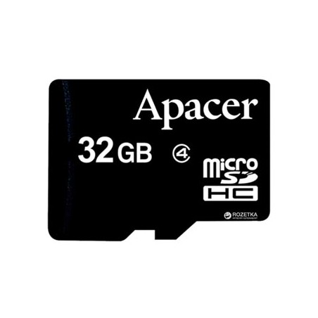 Apacer karta pamięci Secure Digital, 32GB, micro SDHC, AP32GMCSH4-RA, Class 4, bez adaptera