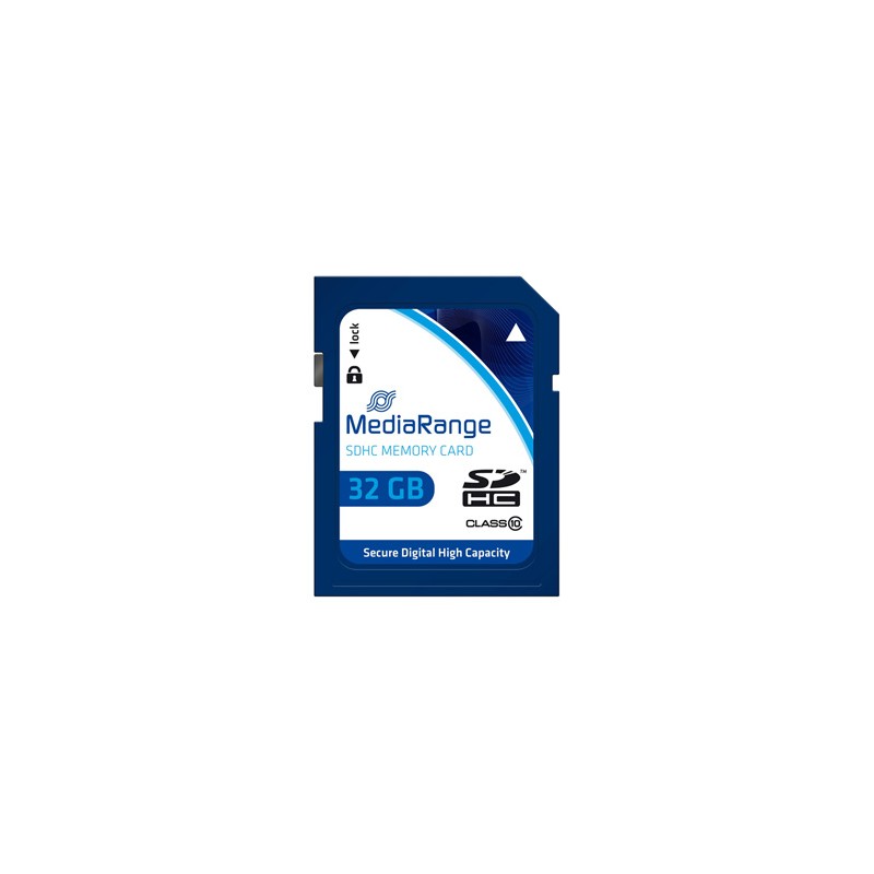 Mediarange Karta pamięci Secure Digital Card, 32GB, SDHC, MR964, UHS-I U1 (Class 10), SDHC, SDXC, EOL