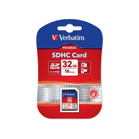 Verbatim Karta pamięci Secure Digital Card Premium U1, 32GB, SDHC, 43963, UHS-I U1 (Class 10)