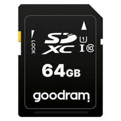 Goodram Karta pamięci Secure Digital Card, 64GB, SDXC, S1A0-0640R12, UHS-I U1 (Class 10)