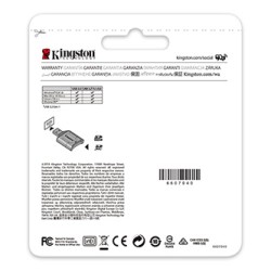 Kingston czytnik USB 3.0 (3.2 Gen 1), MobileLite Plus SD, SD, zewnętrzny, czarna, złącze USB A