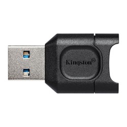 Kingston czytnik USB 3.0 (3.2 Gen 1), MobileLite Plus microSD, microSD, zewnętrzny, czarna, złącze USB A