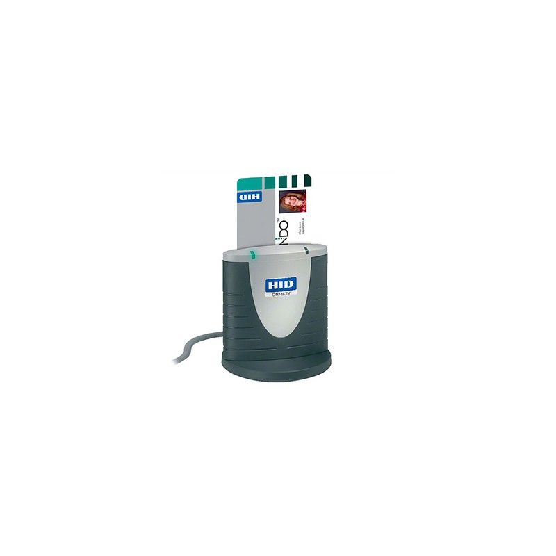 Omnikey czytnik USB 2.0, R31210320-01, karty chipowe, zewnętrzny, szara, złącze USB
