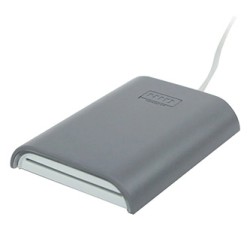 Omnikey odczyt i zapis USB 2.0, 5422, karty chipowe 13,56 MHz, zewnętrzny, szara, złącze USB