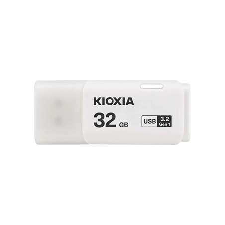 Kioxia USB flash disk, USB 3.0, 32GB, Hayabusa U301, Hayabusa U301, biały, LU301W032GG4