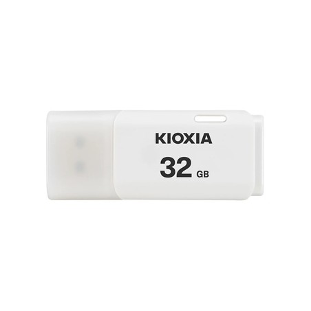 Kioxia USB flash disk, USB 2.0, 32GB, Hayabusa U202, Hayabusa U202, biały, LU202W032GG4