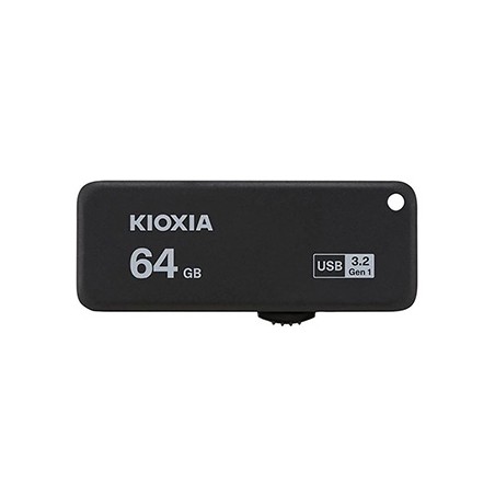 Kioxia USB flash disk, USB 3.0, 64GB, Yamabiko U365, Yamabiko U365, czarny, LU365K064GG4
